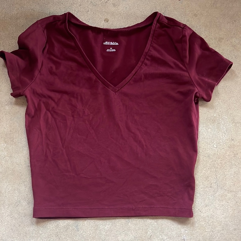 Medium crop top